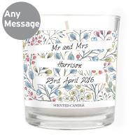 Personalised Botanical Scented Jar Candle Extra Image 3 Preview